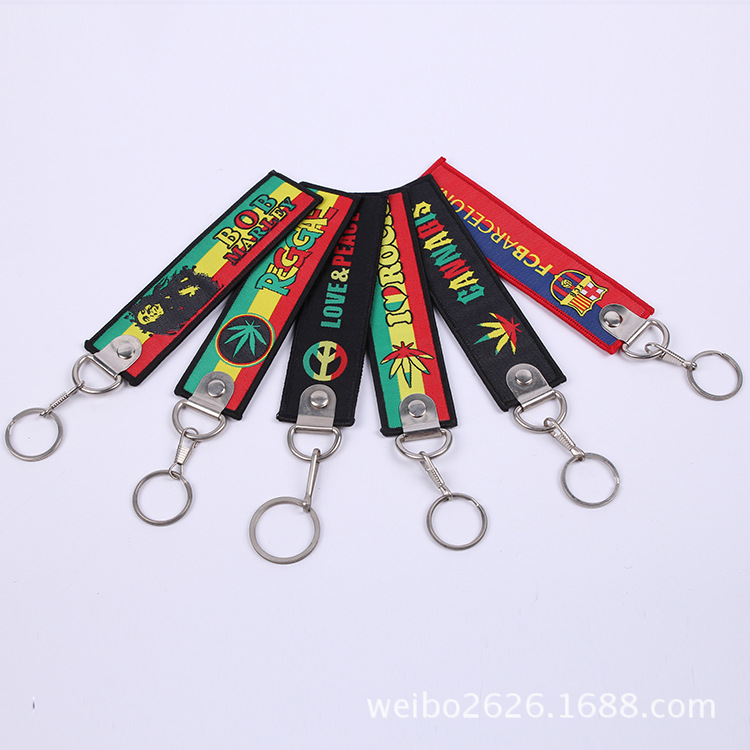 Webbing keychain